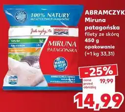 Kaufland Abramczyk Miruna patagońska filety ze skórą oferta