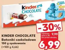 Kaufland Kinder Chocolate Batoniki czekoladowe oferta