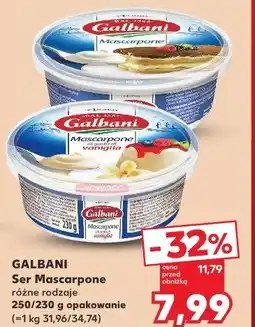 Kaufland Galbani Ser Mascarpone różne rodzaje oferta