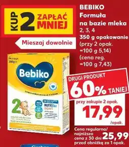 Kaufland Formuła na bazie mleka Bebiko 2, 3, 4 oferta