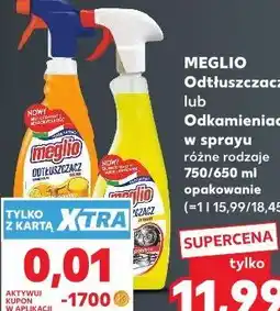 Kaufland Meglio Odtłuszczacz lub Odkamieniacz w sprayu oferta