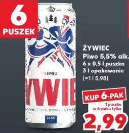 Kaufland ŻYWIEC Piwo 5,5% alk oferta