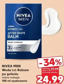 Kaufland Nivea Men Woda lub Balsam po goleniu oferta