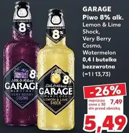 Kaufland GARAGE Piwo 8% alk. Lemon & Lime Shock, Very Berry Cosmo, Watermelon oferta