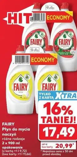Kaufland Fairy Płyn do mycia naczyń oferta
