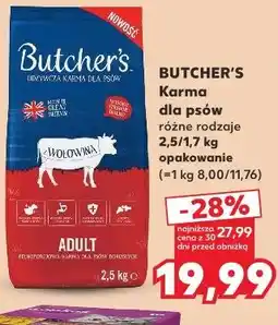 Kaufland Butcher's Karma dla psów oferta