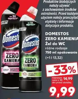 Kaufland Domestos Zero Kamienia Żel do WC oferta
