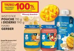 Kaufland Wszystkie Pouche 110 g i deserki 190 g marki Gerber oferta