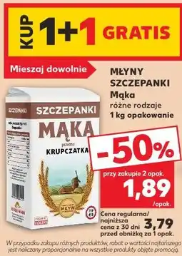 Kaufland Młyny Szczepanki Mąka oferta
