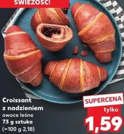 Kaufland Croissant z nadzieniem owoce leśne oferta