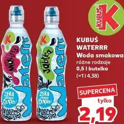 Kaufland KUBUŚ WATERRR Woda smakowa oferta