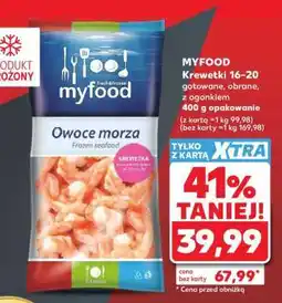 Kaufland MYFOOD Krewetki 16–20 oferta