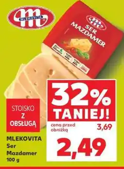 Kaufland MLEKOVITA Ser Mazdamer 100 g oferta