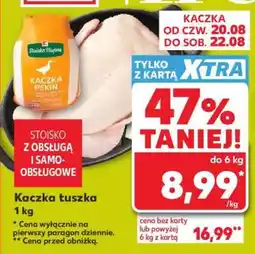 Kaufland Kaczka tuszka 1 kg oferta