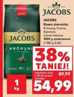 Kaufland JACOBS Kawa ziarnista oferta