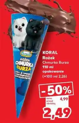 Kaufland KORAL Rożek Chmurka/Burza oferta