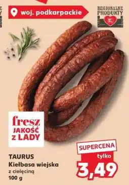 Kaufland TAURUS Kiełbasa wiejska z cielęciną oferta