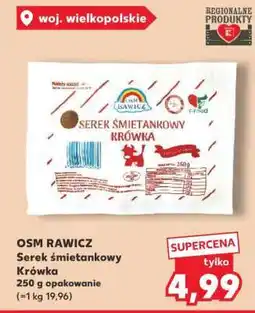Kaufland OSM RAWICZ Serek śmietankowy Krówka oferta