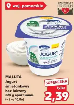 Kaufland Maluta Jogurt śmietankowy bez laktozy oferta