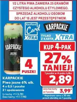 Kaufland KARPACKIE oferta