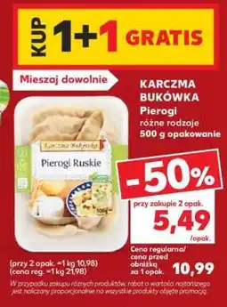 Kaufland KARCZMA BUKÓWKA Pierogi oferta
