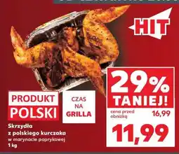 Kaufland Skrzydła z polskiego kurczaka w marynacie paprykowej 1 kg oferta