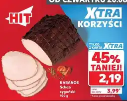 Kaufland KABANOS Schab cygański 100 g oferta