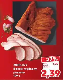 Kaufland MORLINY Boczek wędzony parzony 100 g oferta