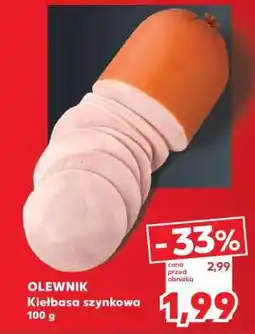 Kaufland OLEWNIK Kiełbasa szynkowa 100 g oferta