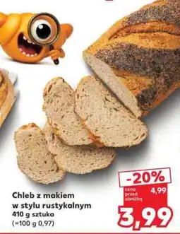 Kaufland Chleb z makiem w stylu rustykalnym oferta
