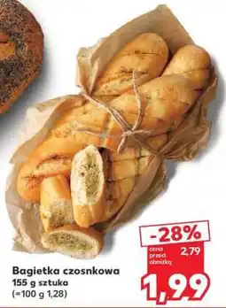 Kaufland Bagietka czosnkowa oferta