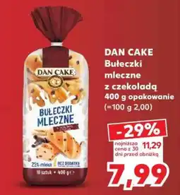 Kaufland DAN CAKE Bułeczki mleczne z czekoladą 400 g opakowanie oferta