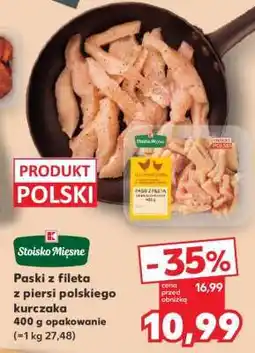 Kaufland Paski z fileta z piersi polskiego kurczaka oferta