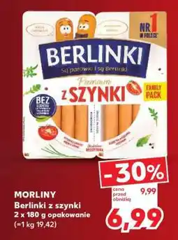 Kaufland MORLINY Berlinki z szynki oferta