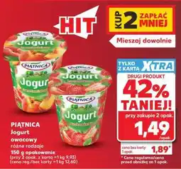 Kaufland PIĄTNICA Jogurt owocowy oferta