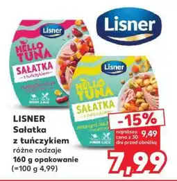 Kaufland LISNER Sałatka z tuńczykiem oferta