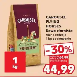 Kaufland CAROUSEL FLYING HORSES Kawa ziarnista oferta