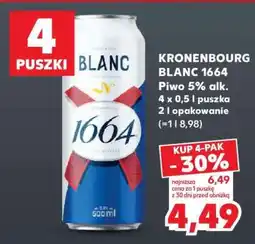 Kaufland KRONENBOURG BLANC 1664 oferta