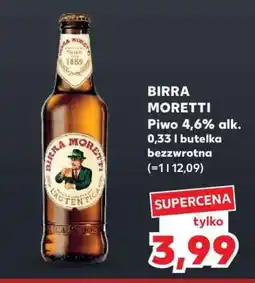 Kaufland BIRRA MORETTI oferta