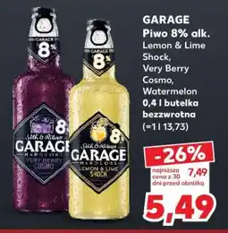 Kaufland GARAGE Piwo 8% alk oferta