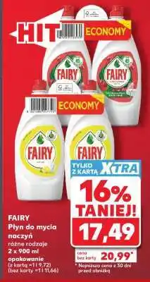 Kaufland Fairy płyn do mycia naczyń oferta