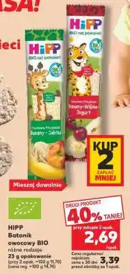Kaufland HIPP Batonik owocowy BIO oferta
