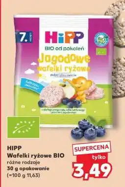 Kaufland HIPP Wafelki ryżowe BIO oferta