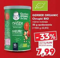 Kaufland GERBER ORGANIC Chrupki BIO oferta