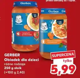 Kaufland GERBER Obiadek dla dzieci oferta