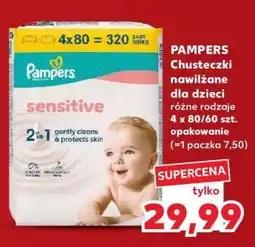 Kaufland PAMPERS Chusteczki nawilżane dla dzieci oferta