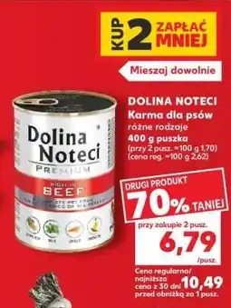 Kaufland DOLINA NOTECI Karma dla psów oferta
