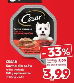 Kaufland CESAR Karma dla psów oferta