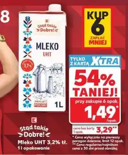 Kaufland Mleko UHT 3,2% tł oferta