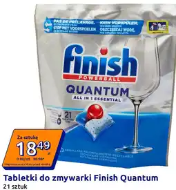Action Tabletki do zmywarki Finish Quantum 21 sztuk oferta